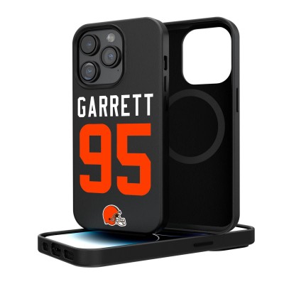 Cleveland Browns Myles Garrett Keyscaper iPhone Magnetic Bump Case