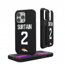 Denver Broncos Patrick Surtain II Keyscaper iPhone Rugged Case