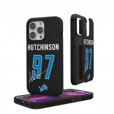 Detroit Lions Aidan Hutchinson Keyscaper iPhone Rugged Case
