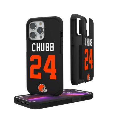 Cleveland Browns Nick Chubb Keyscaper iPhone Rugged Case