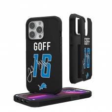 Detroit Lions Jared Goff Keyscaper iPhone Rugged Case