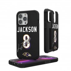 Baltimore Ravens Lamar Jackson Keyscaper iPhone Rugged Case