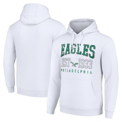 Толстовка Philadelphia Eagles Starter Unisex Throwback Logo - White