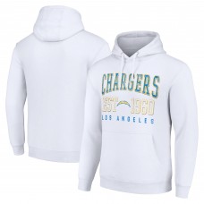 Толстовка Los Angeles Chargers Starter Unisex Throwback Logo - White