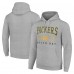 Толстовка Green Bay Packers Starter Throwback Logo - Heather Gray