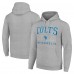 Толстовка Indianapolis Colts Starter Unisex Throwback Logo - Heather Gray