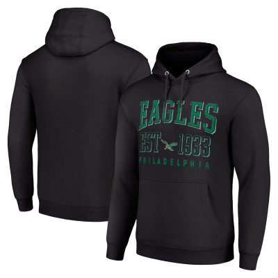 Толстовка Philadelphia Eagles Starter Unisex Throwback Logo - Black