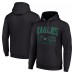 Толстовка Philadelphia Eagles Starter Unisex Throwback Logo - Black
