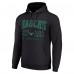 Толстовка Philadelphia Eagles Starter Unisex Throwback Logo - Black