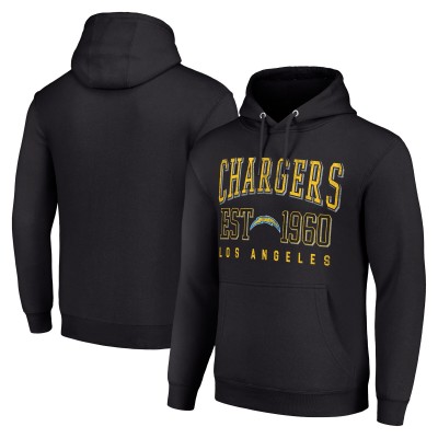 Толстовка Los Angeles Chargers Starter Unisex Throwback Logo - Black