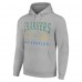Толстовка Los Angeles Chargers Starter Unisex Throwback Logo - Heather Gray
