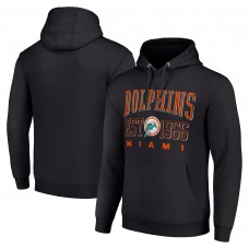 Толстовка Miami Dolphins Starter Unisex Throwback Logo - Black