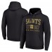Толстовка Unisex New Orleans Saints Starter Black Throwback Logo