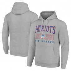 Толстовка New England Patriots Starter Unisex Throwback Logo - Heather Gray