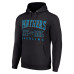 Толстовка Unisex Carolina Panthers Starter Black Throwback Logo