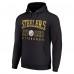 Толстовка Pittsburgh Steelers Starter Unisex Throwback Logo - Black