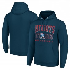 Толстовка New England Patriots Starter Unisex Throwback Logo - Navy