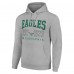 Толстовка Philadelphia Eagles Starter Unisex Throwback Logo - Heather Gray