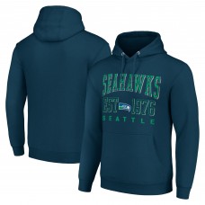 Толстовка Seattle Seahawks Starter Unisex Throwback Logo - College Navy