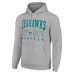 Толстовка Seattle Seahawks Starter Unisex Throwback Logo - Heather Gray