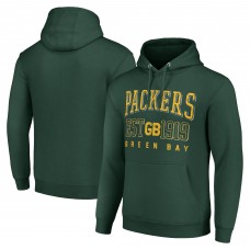 Толстовка Green Bay Packers Starter Throwback Logo - Green