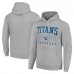 Толстовка Tennessee Titans Starter Unisex Throwback Logo - Heather Gray