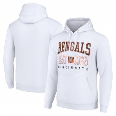Толстовка Cincinnati Bengals Starter Throwback Logo - White