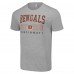 Футболка Cincinnati Bengals Starter Throwback Logo - Heather Gray
