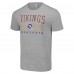 Футболка Minnesota Vikings Starter Throwback Logo - Heather Gray