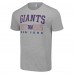 Футболка New York Giants Starter Throwback Logo - Heather Gray