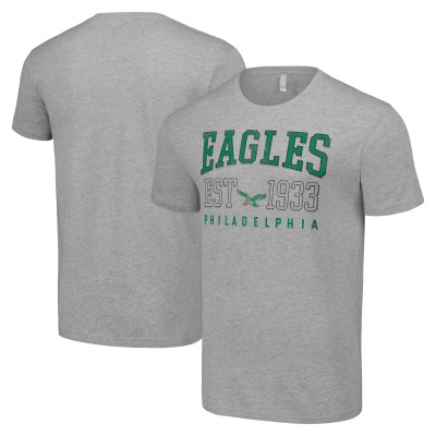 Футболка Philadelphia Eagles Starter Throwback Logo - Heather Gray