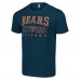 Футболка Chicago Bears Starter Throwback Logo - Navy