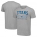 Футболка Tennessee Titans Starter Throwback Logo - Heather Gray