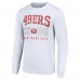 Футболка с длинным рукавом San Francisco 49ers Starter Throwback Logo - White