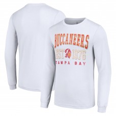 Футболка с длинным рукавом Tampa Bay Buccaneers Starter Throwback Logo - White