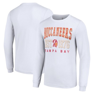 Футболка с длинным рукавом Tampa Bay Buccaneers Starter Throwback Logo - White