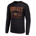Футболка с длинным рукавом Cincinnati Bengals Starter Throwback Logo - Black