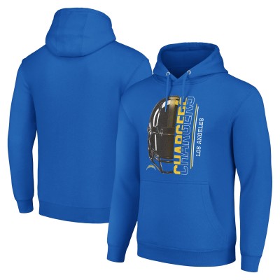 Толстовка Los Angeles Chargers Starter Unisex Half Helmet Logo - Royal