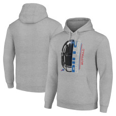 Толстовка Unisex Buffalo Bills Starter Heather Gray Half Helmet Logo Толстовка Unisex Buffalo Bills Starter Heather Gray Half Helmet Logo