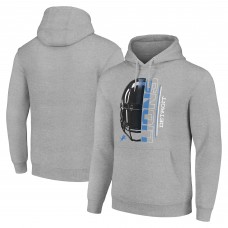Толстовка Detroit Lions Starter Unisex Half Helmet Logo - Heather Gray