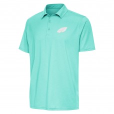 Поло Philadelphia Eagles Antigua Par 3 - Heather Aqua