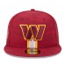 Бейсболка Washington Commanders New Era 2024 Sideline 59FIFTY - Burgundy