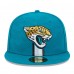 Бейсболка Jacksonville Jaguars New Era 2024 Sideline 59FIFTY - Teal