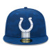 Бейсболка Indianapolis Colts New Era 2024 Sideline 59FIFTY Fitted - Royal