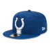 Бейсболка Indianapolis Colts New Era 2024 Sideline 59FIFTY Fitted - Royal