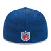 Бейсболка Indianapolis Colts New Era 2024 Sideline 59FIFTY Fitted - Royal