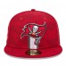 Бейсболка Tampa Bay Buccaneers New Era 2024 Sideline 59FIFTY - Red