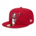 Бейсболка Tampa Bay Buccaneers New Era 2024 Sideline 59FIFTY - Red