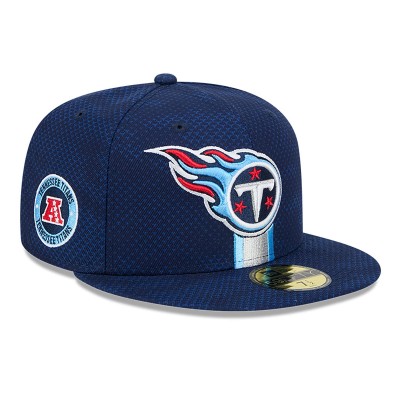 Бейсболка Tennessee Titans New Era 2024 Sideline 59FIFTY - Navy