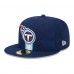 Бейсболка Tennessee Titans New Era 2024 Sideline 59FIFTY - Navy
